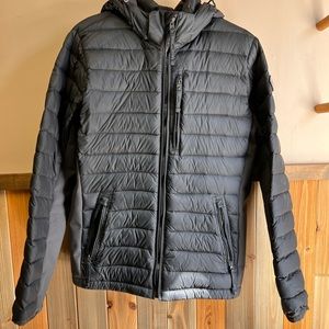 Hooded Lightweight Puffer Jacket - Abercrombie